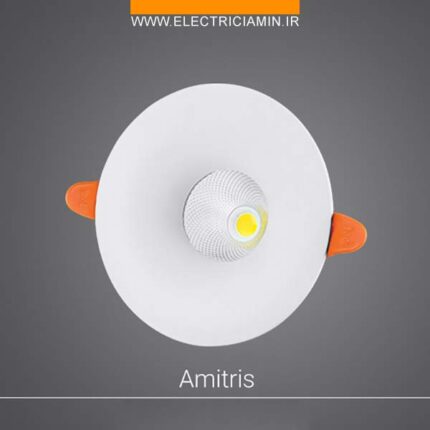 آمیتریس 7 وات دایره ای COB سفید